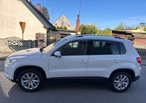 Volkswagen Tiguan cena 32900 przebieg: 135838, rok produkcji 2008 z Czersk małe 191